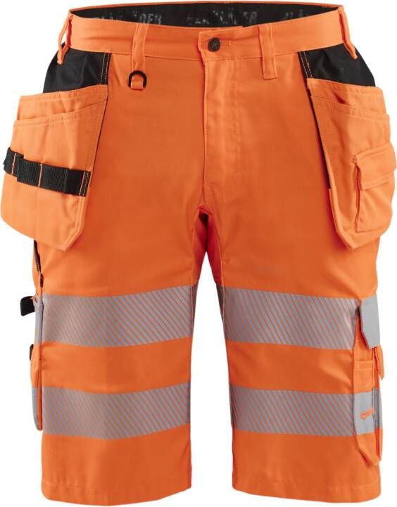 Blåkläder Short met stretch High-Vis 15861811 | High Vis Oranje | 7330509691274