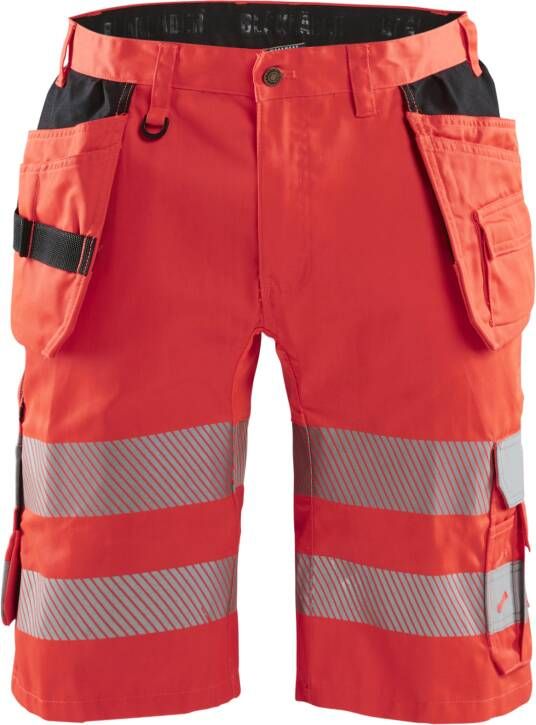 Blåkläder Short met stretch High-Vis 15861811 | High Vis Rood | 7330509691434