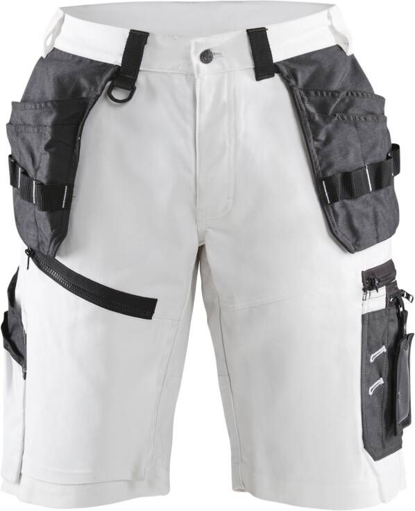 Blåkläder Short X1500 15121210 | Wit Donkergrijs | 7330509754948