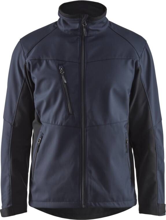 Blåkläder Softshell Jack 49502516 | Donker marineblauw Zwart | Maat 3XL 7330509534892