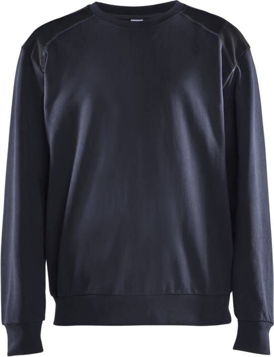 Blåkläder Sweatshirt bicolour 35801158 | Donker marineblauw Zwart | Maat 3XL 7330509810286