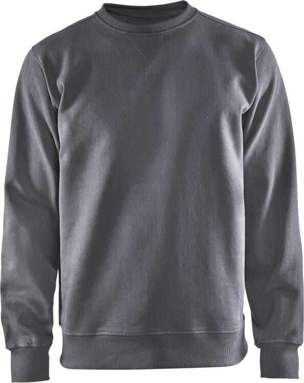 Blåkläder Sweatshirt Jersey ronde hals 33641048 | Grijs | Maat 3XL 7330509388785