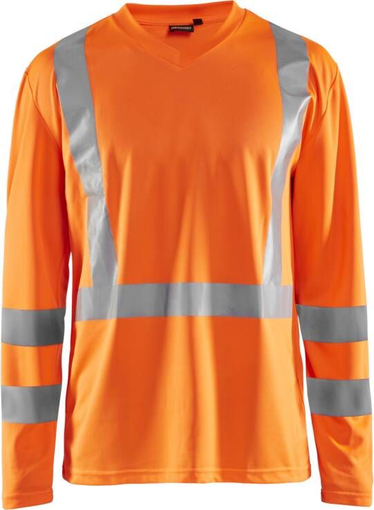 Blåkläder UV-T-Shirt lange mouw High-Vis 33831011 | High-Vis Oranje | Maat 4XL 7330509379981
