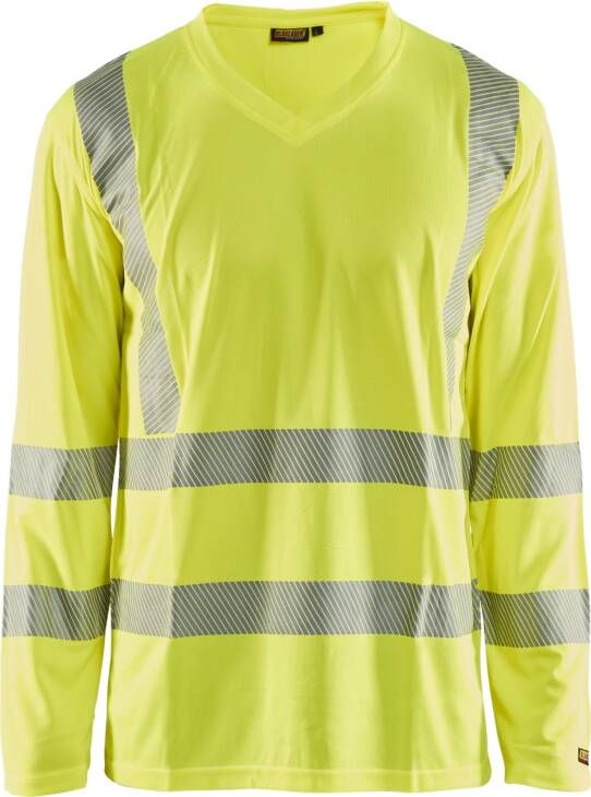Blåkläder UV-T-Shirt lange mouw High-Vis 33851013 | High-Vis Geel | Maat 4XL 7330509523926
