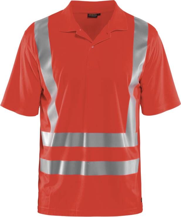 Blåkläder UVPoloshirt High-Vis 33911011 | High-Vis Rood | Maat XXL 7330509501238