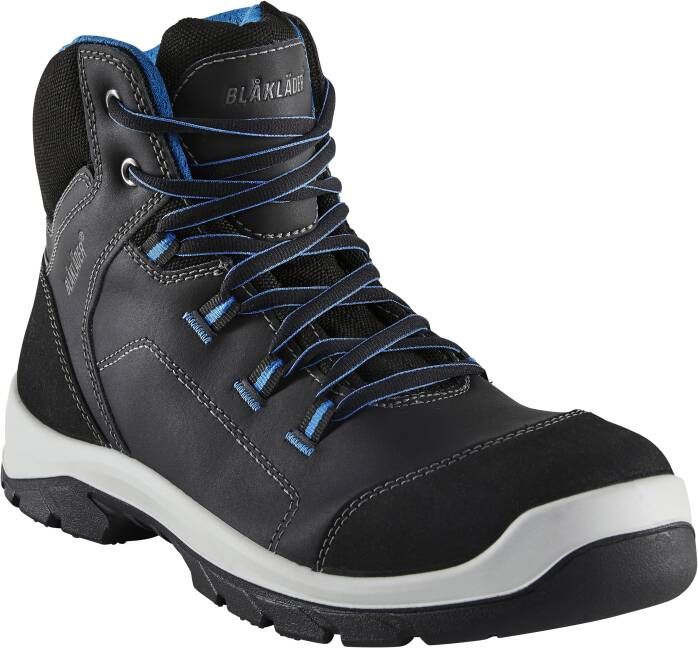 Blåkläder Veiligheidsschoen 2434 S3 Hoog | Zwart Blauw | 00.183.002.41