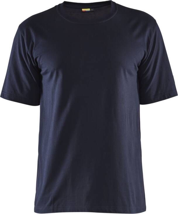 Blåkläder Vlamvertragend T-Shirt 34821737 | Marineblauw | Maat 3XL 7330509726396