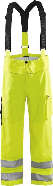 Blåkläder Vlamvertragende regenbroek 13032009 | High-Vis Geel | Maat 3XL 7330509414200