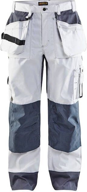 Blåkläder Werkbroek 15031860 | Wit Grijs | 7330509340370