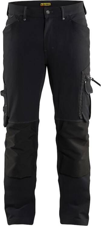 Blåkläder Werkbroek 4-weg stretch X1900 19891644 | Zwart | Maat D112 7330509687574