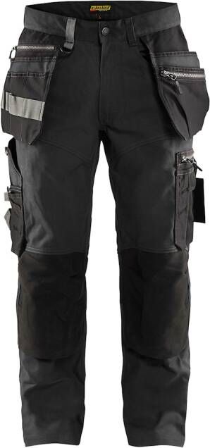 Blåkläder Werkbroek met stretch 15901343 | Donkergrijs Zwart | 7330509667194