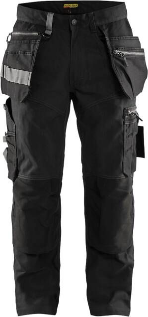 Blåkläder Werkbroek met stretch 15901343 | Zwart | 7330509621936