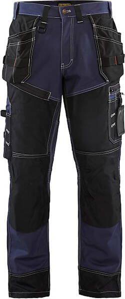 Blåkläder Werkbroek X1500 15001370 | Marineblauw Zwart | Maat C148 7330509421895