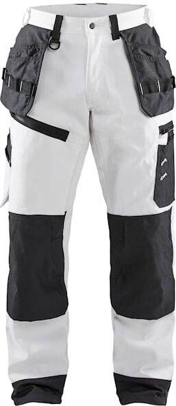 Blåkläder Werkbroek X1500 15101210 | Wit Donkergrijs | 7330509754689