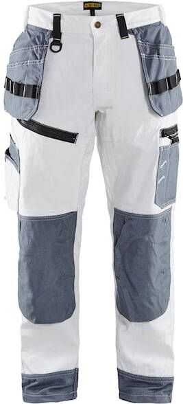 Blåkläder Werkbroek X1500 15101210 | Wit Grijs | 7330509371978