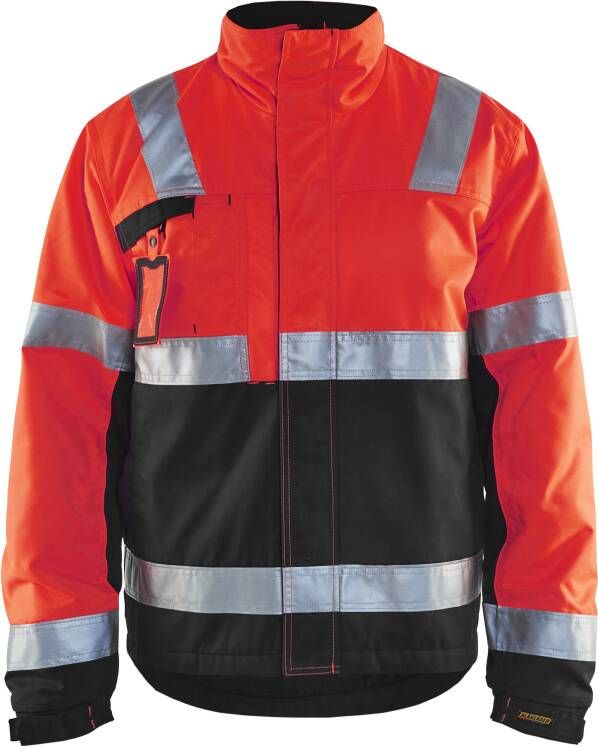 Blåkläder Winterjas High-Vis 48621811 | High Vis Rood Zwart | Maat 4XL 7330509376744
