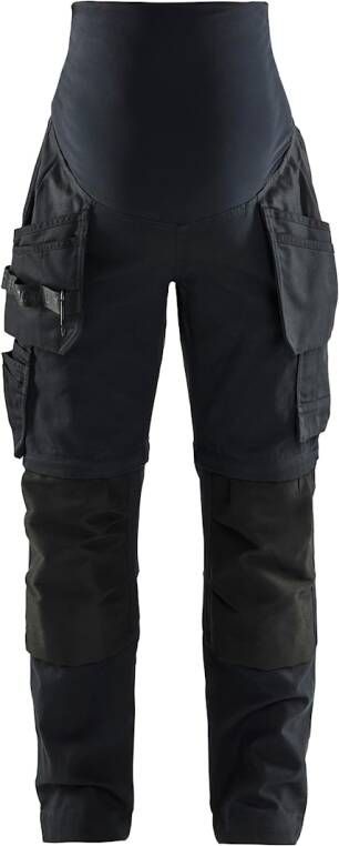 Blåkläder Zwangerschapsbroek 71031344 | Zwart | Maat XXL 7330509887462