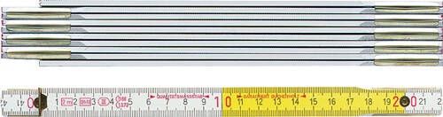 BMI Duimstok | lengte 2 m | breedte 16 mm | EG III | beukenhout wit-geel | 1 stuk 982980200