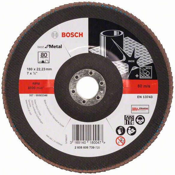 Bosch 1 Lamellenschijf 180 X571 Best for Metal haaks 80