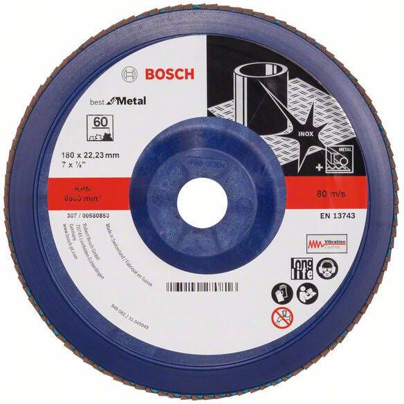 Bosch 1 Lamellenschijf 180 X571 Best for Metal recht kunststof 60