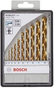 Bosch 13-delige HSS-Tin Metaalborenset | Robustline | 2607010539