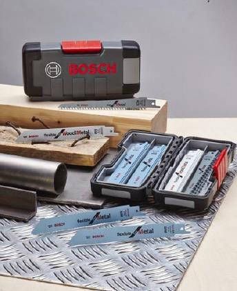 Bosch 15-delige set reciprozaagbladen Hout metaal in ToughBox