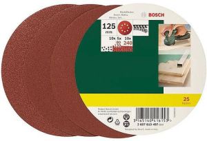 Bosch Accessoires 25-delige schuurpapierset voor excentrische schuurmachine | 2607019497