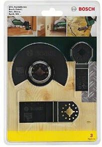 Bosch Accessoires 3-delige starterset "hout en metaal" voor multitools 2607017323