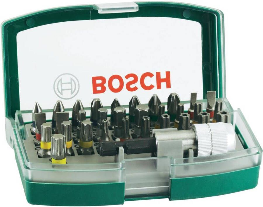 Bosch Accessoires 32-delige schroefbitset met kleurcodering 2607017063