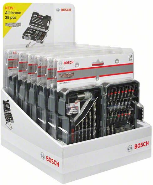 Bosch Accessoires 35-delige Pro boren schroefbitset for Concrete 2607017326