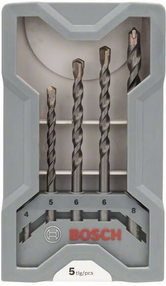 Bosch Accessoires 5-delige betonborenset CYL-3 4; 5; 6; 8 mm 5st 2607017080