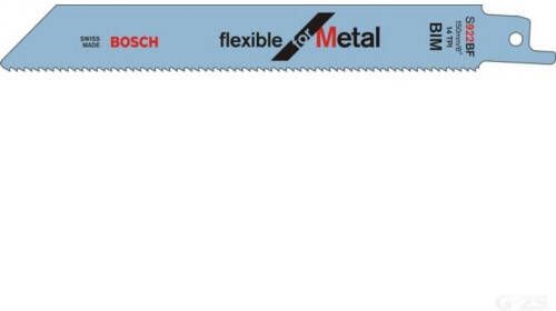 Bosch 5x Reciprozaagblad Flexible voor Metaal S922BF