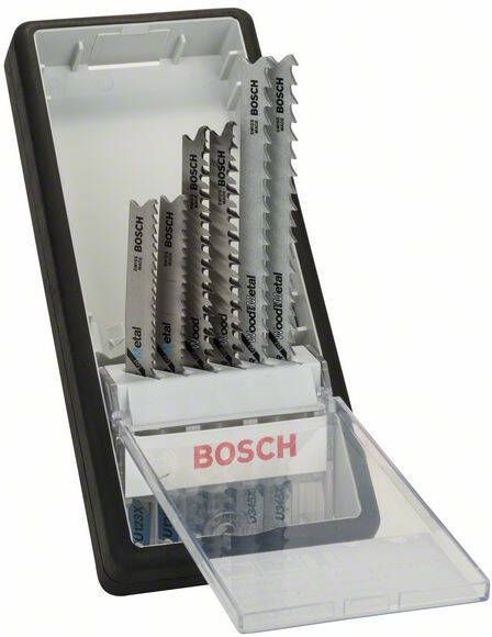 Bosch 6-delige Robust Line decoupeerzaagbladenset Progressor U-schacht U 123 X; U 234 X; U 345 XF 2st