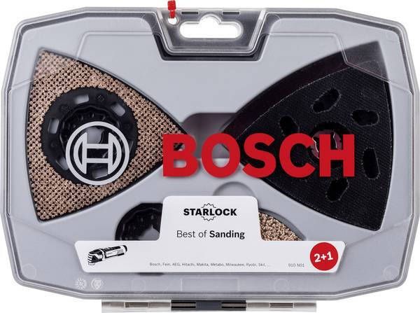 Bosch 6-delige Starlock Best of Sanding set | voor o.a GOP PMF