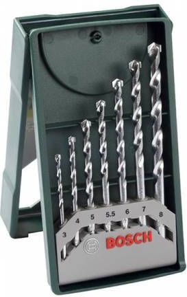 Bosch Accessoires 7-delige mini-X-Line steenborenset 2607019581