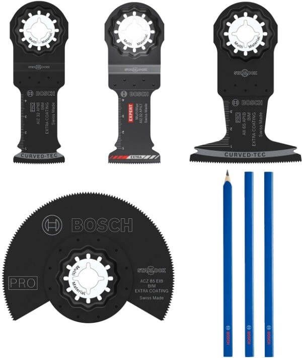 Bosch Accessoires Starlock Bladen | In mini L-box | + potloden 061599766V