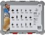 Bosch Accessoires 15-delige gemengde freesset schachtdiameter 8 mm 2607017472 - Thumbnail 2