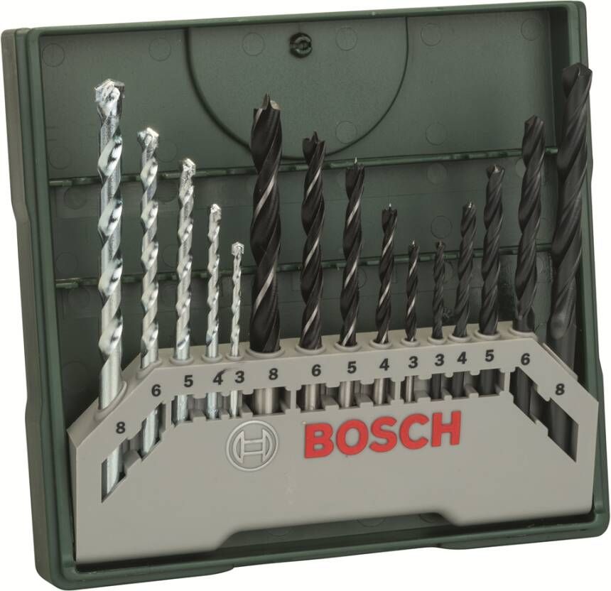 Bosch Accessoires 15-Delige Mini X-Line Set 2607019675