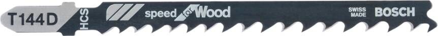 Bosch Accessoires 25x Speed voor hout decoupeerzaagblad T144D 2608633625