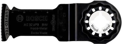 Bosch Accessoires 2609256945 | AIZ 32 APB BIM invalzaagblad | 50 x 32 mm | Hout en Metaal 2609256945