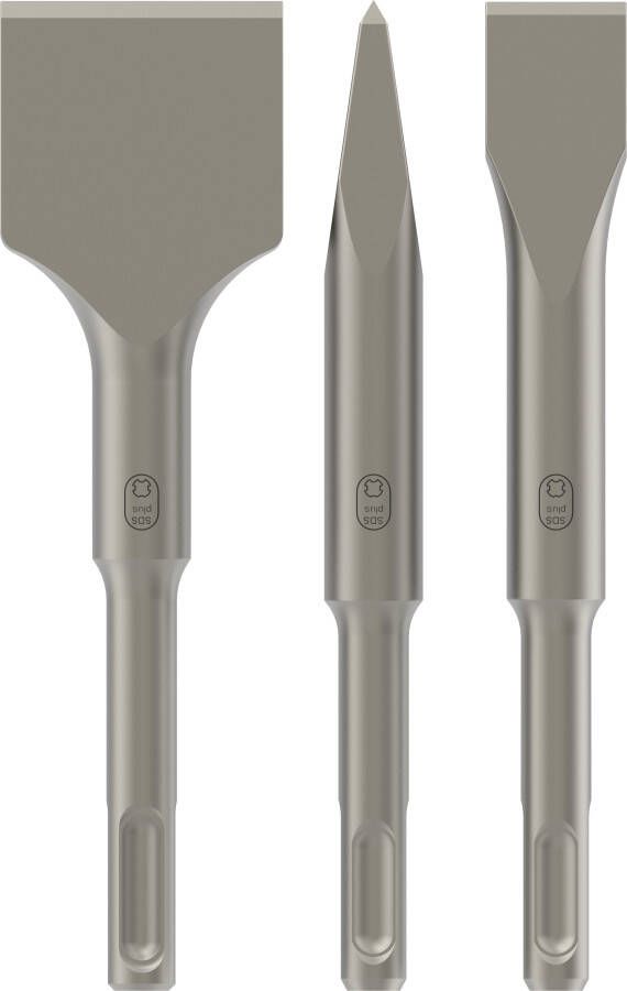 Bosch Accessoires 3-delige SDS-plus korte beitelset | 2608690180