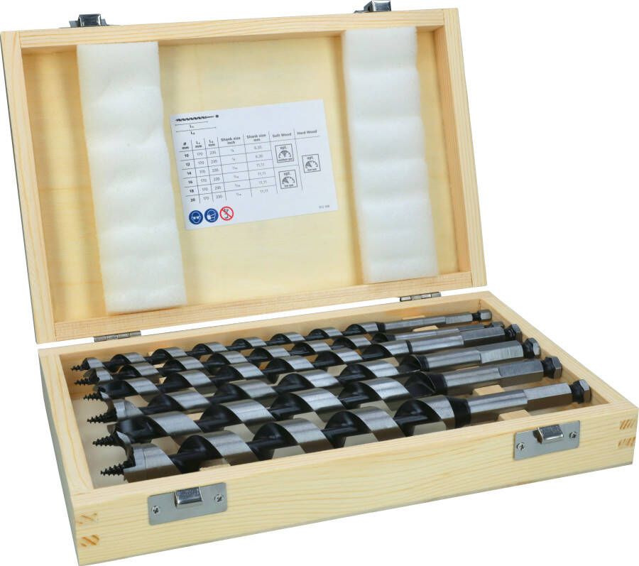 Bosch Accessoires 6-delige slangenborenset 10; 12; 14; 16; 18; 20 mm 235 mm 6st 2607019322