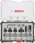 Bosch Accessoires 8-delige gemengde freesset schachtdiameter 6 mm 2607017468 - Thumbnail 2