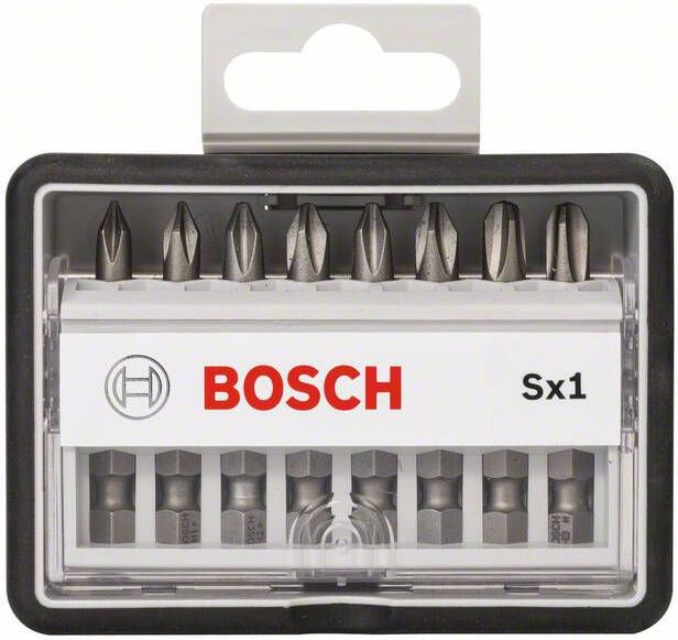 Bosch Accessoires 8-delige Robust Line bitset Sx Extra Hard 49 mm 8delig 2607002556