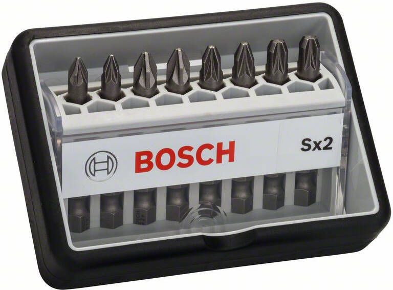 Bosch Accessoires 8-delige Robust Line bitset Sx Extra Hard 49 mm 8delig 8st | op=op 2607002557