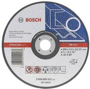 Bosch Accessoires Afbraamschijf | Metaal | 115x4 | per 1 | 2608600007