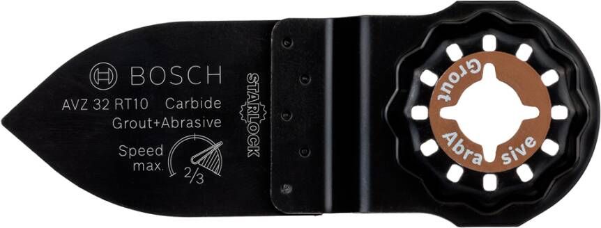 Bosch Accessoires AVZ 32 RT10 Carb.-Riff Schuurvinger K100 2609256D51