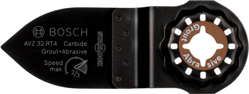 Bosch Accessoires AVZ 32 RT4 Carbide-Riff Schuurvinger K40 2609256D52