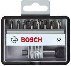 Bosch Accessoires Bitset | Extra Hard S2 | Robustline | 9-delig | 2607002561