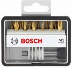Bosch Accessoires Bitset Max Grip 1 | Robustline | 13-Delig | 2607002577